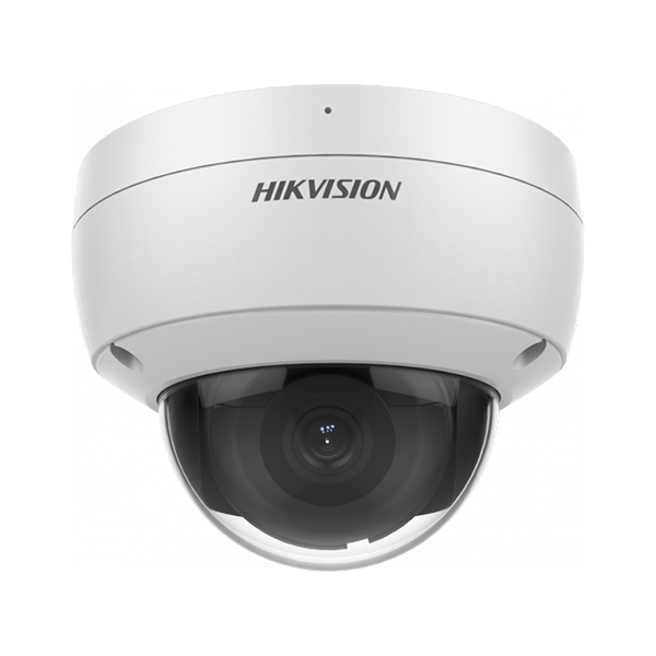 Hikvision DS-2CD2186G2-ISU(2.8mm) AcuSense 8MP fixed lens vandal dome camera with built-in mic